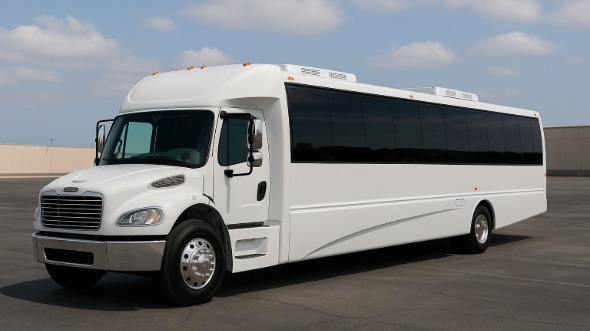 Exterior of Phoenix Party Bus Company's 25 Passenger Party Bus in Phoenix