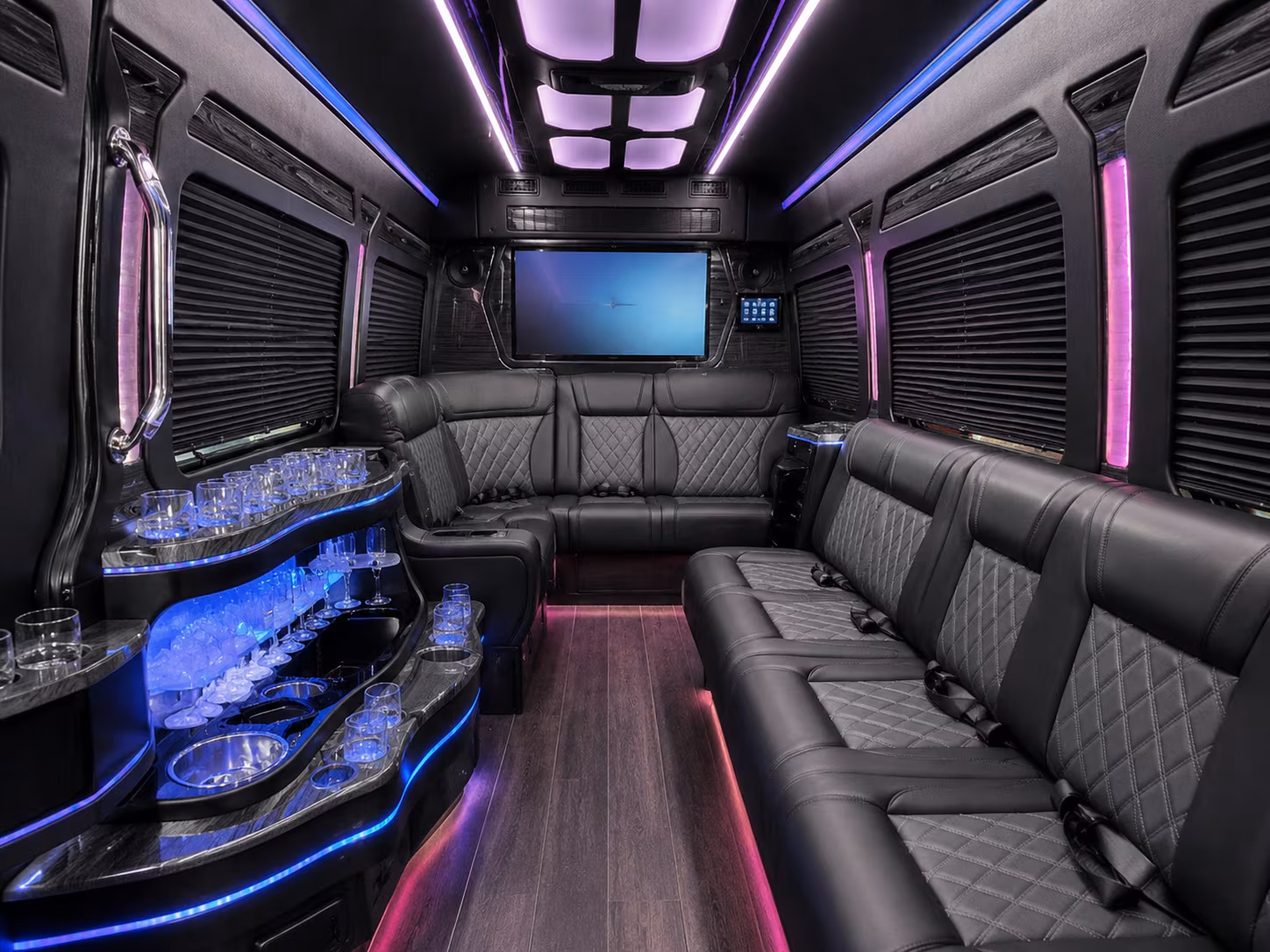 Rent a Bus to Mortgage Matchup Center