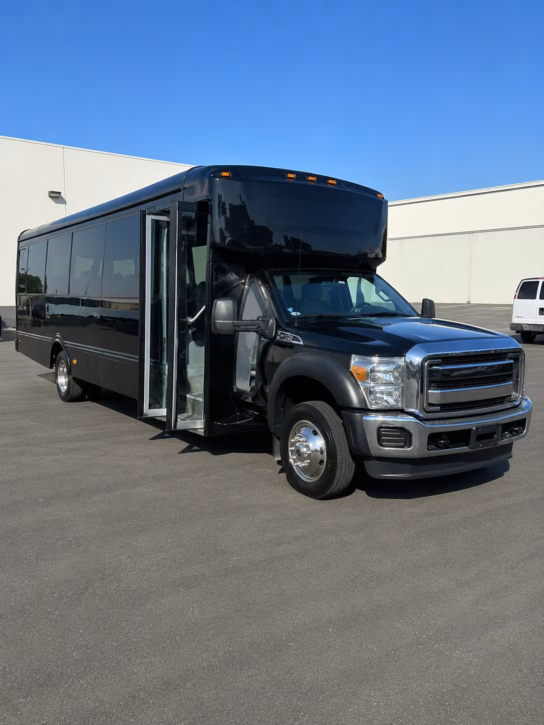 Interior of a party bus rental serving Scottsdale