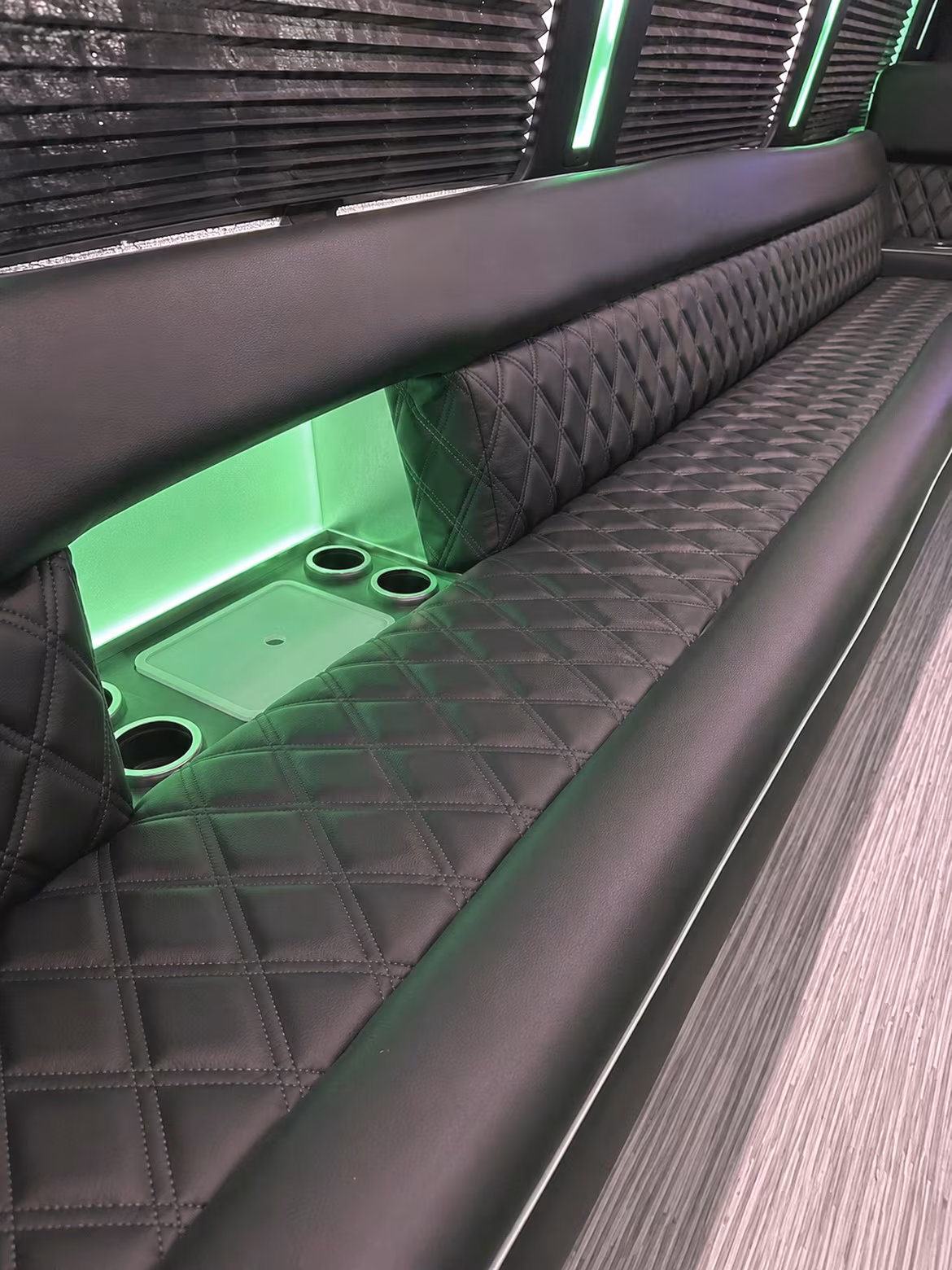 Scottsdale Bachelor & Bachelorette Transportation party bus interior