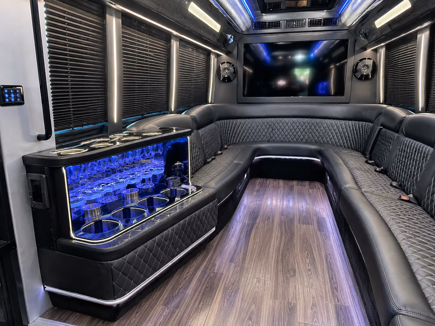 Scottsdale Private Event Transportation party bus exterior