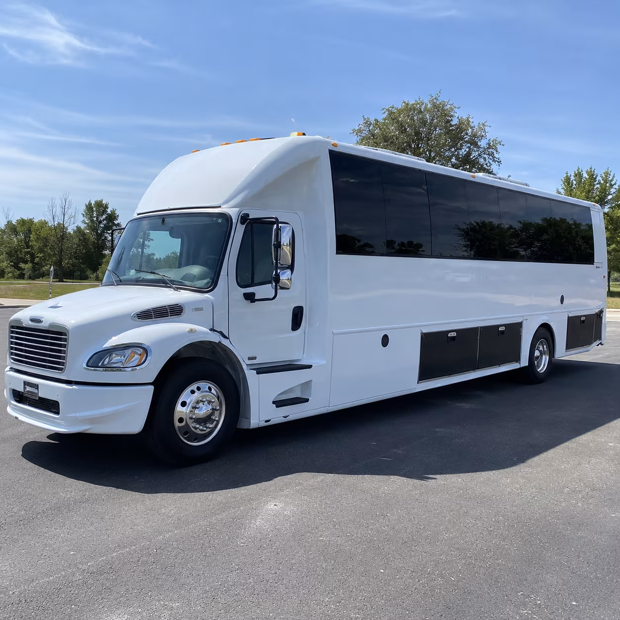 Scottsdale Private Event Transportation party bus exterior