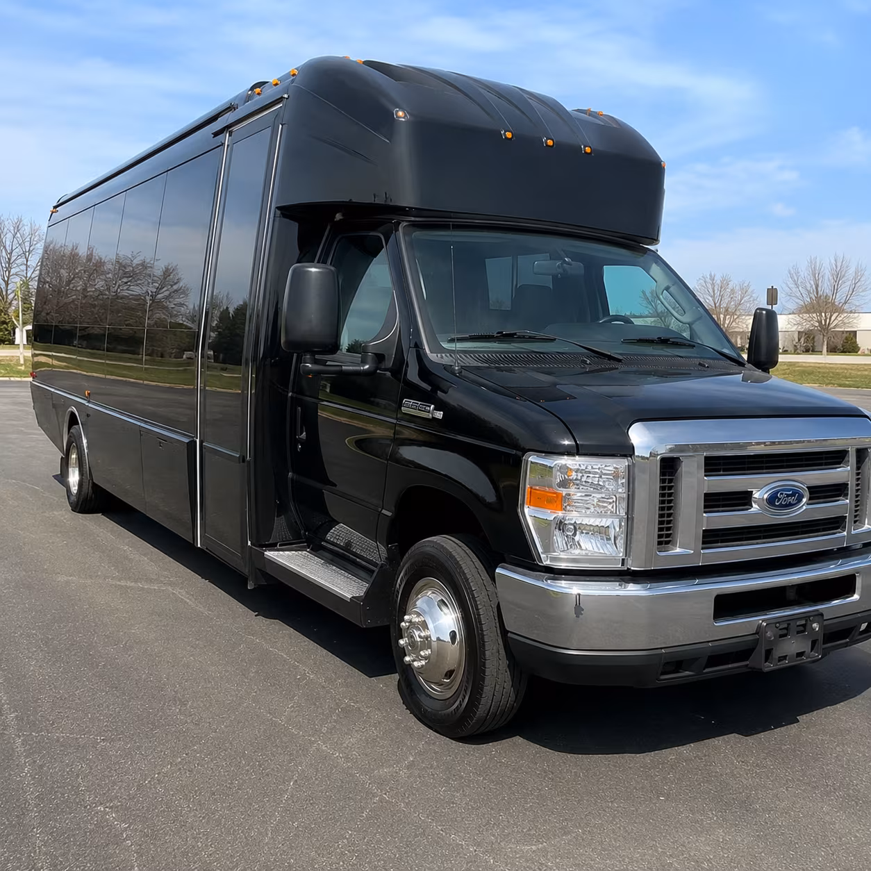Scottsdale Private Event Transportation party bus exterior