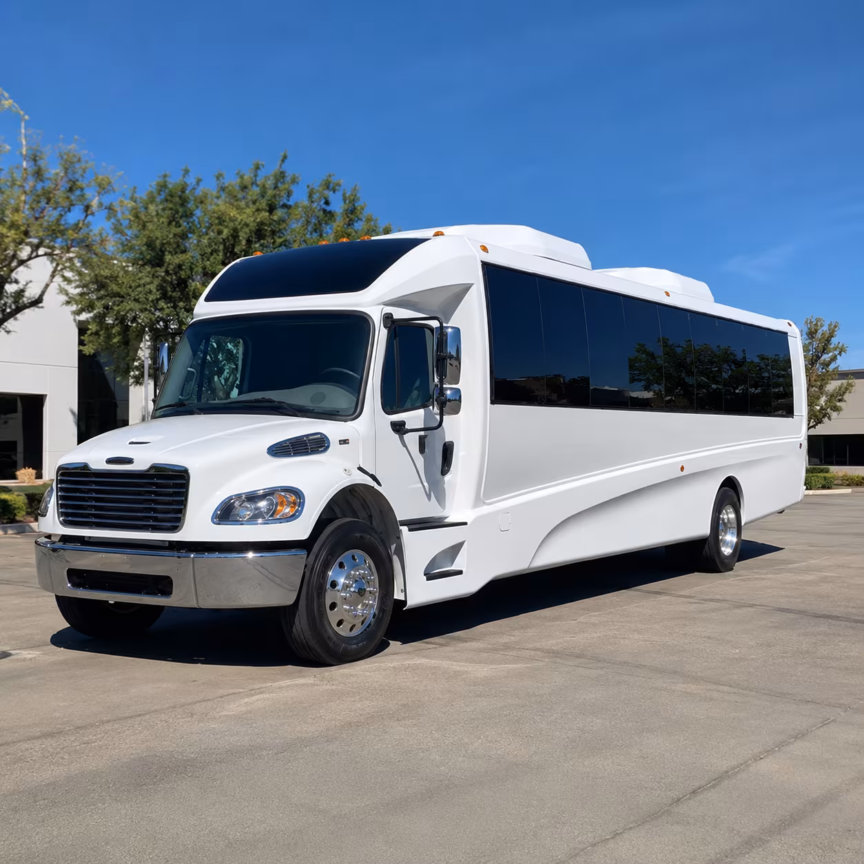 Scottsdale School Event Transportation party bus interior