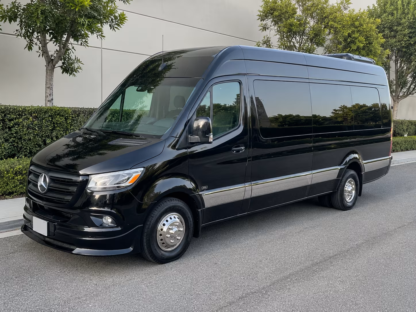 Scottsdale School Event Transportation party bus exterior